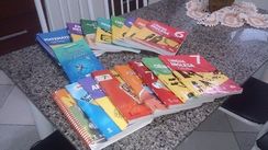 Livros Didáticos do 6°ano e 7°ano da Escola Adventista