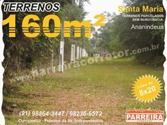 Lotes e Terrenos em Ananindeua de 8x20 Catalgo pelo Whatsapp