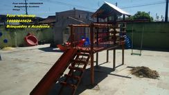 Escorregador Infantil Casinha de Tarzan Playground Infantil