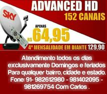 TV Sky com 2 Pontos