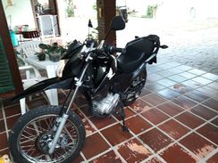 Moto Honda NXR Bros 160 2016 único Dono Preta Oportunidade N