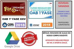 Curso Oab Xxv