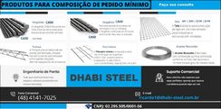 Compre Ferros e Ferragens Pra Obra e Receba Imediato com a Dhabi Steel