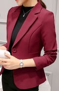 Blazer Feminino Vinho Novo