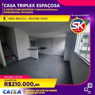 Casa Triplex Areia Branca - Belford Roxo