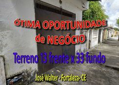 Oportunidade única - Terreno no José Walter - Fortaleza