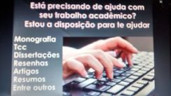 Digitação, Correção e Formatação de Trabalhos Acadêmicos