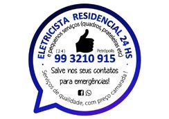 Elétricista Residencial 24 Hs e Pequenos Serviços