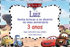 Convite de Aniversário