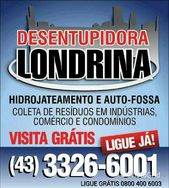 Desentupidora Londrina e Região, Orçamentos Grátis no Local