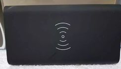 Carregador Wireless sem Fio Qi Bateria 10000mah Preto