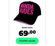 Boné Manda Nudes Rosa