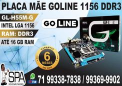 Placa Mãe Goline Gl-h55m-g Socket 1156 Vga Ddr3 em Salvador BA