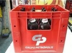 Engradado Vermelho de Cerveja Itaipava de 1 Litro