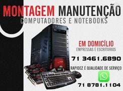 Técnico Suporte Técnico em Computadores Salvador BA