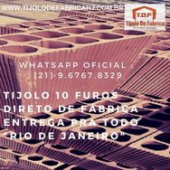 Tijolo Direto de Fábrica Whatsapp: (21) 9.6767.8329 Aperibé - RJ