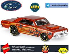 Hot Wheels 1968 Dodge Dart (hw Flames) Cor Vermelho 1/64