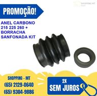 Anel de Carbono e Borracha Sanfonada Kit