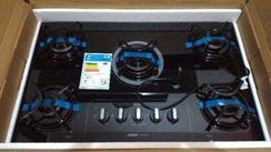 Cooktop à Gás Consul Facilite 5 Bocas em Vidro