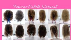 Peruca Cabelo Natural Humano