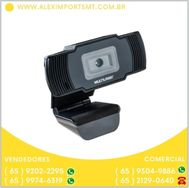 Webcam Multilaser Hd 720p Office Preto Barato