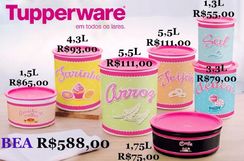 Conjunto Tupperware