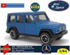 Matchbox 2015 Mercedes Benz G550 Azul 1/64