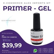 Primer em Gel Base Uv Anti Fungos Unha para Manicure Nails