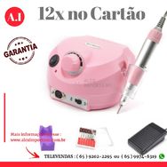 Lixa Elétrica Nail Dril Bivolt 30.000 Rpm Drill Porquinho