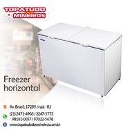 Freezer Horizontal com Tampa Cega