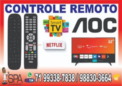 Controle Aoc Smart TV Le43s5760.20 Tecla Netflix