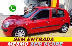 Renault Clio Hatch 2005 Mesmo com Baixo Score sem Entrada