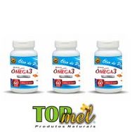 ômega 3 Kit com 3 Potes do Legítimo ômega 3 Topmel