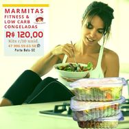 Dietas Low Carb e Fitness em Marmitas Congeladas