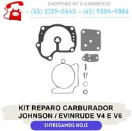 Kit Reparo Carburador Johnson / Evinrude V4 e V6