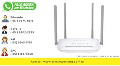 Roteador Wireless Mercusys 300n 4 Antenas de 5 Dbi Wireles