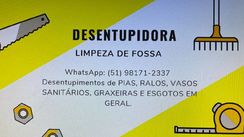 Desentupidora em Gravataí RS Limpeza de Fossa em Gravataí RS