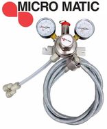 Regulador de Pressão Co2 Chopp Micromatic 2 Vias + Engate Y