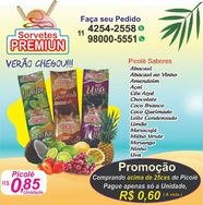 Picolés, Açai e Massas