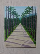 Pintura a óleo ''jardim Botânico''