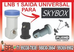 Lnb 1 Saida Universal Banda Ku 4k Hd Lnbf para Skybox