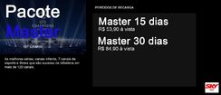 Sky Pré-pago Promocional Master