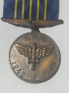 Medalha de Campanha do Atlântico Sul com Barrete Criada em 1948