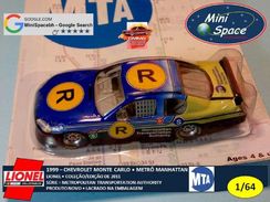 Lionel 1999 Chevrolet Monte Carlo (metrô de Manhattan) 1/64