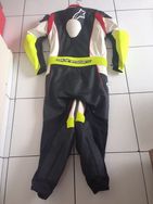 Macacão Alpinestars Gp Pro 1 Peça Amarelo Limão, Branco