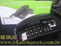 Telefone Amplificado para Deficiente Auditivo