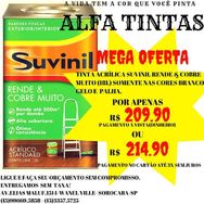 Promoção Suvinil nas Cores Branco Gelo/palha 18l