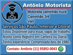 Motorista de Caminhão Truck