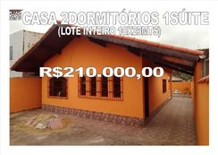 Casa Loteiro Interio(10x25mts) 210mil(a Vista)em Mongagua na Mendes