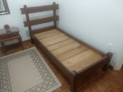 Cama Solteiro de Cerejeira